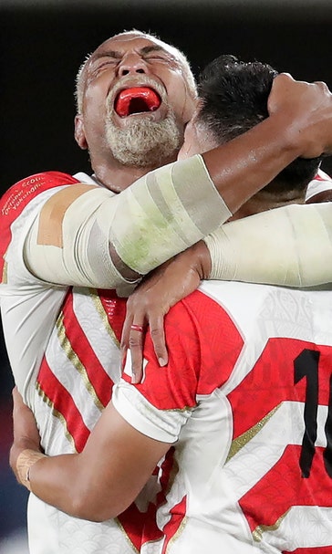 A deserving Japan reaches first Rugby World Cup quarterfinal